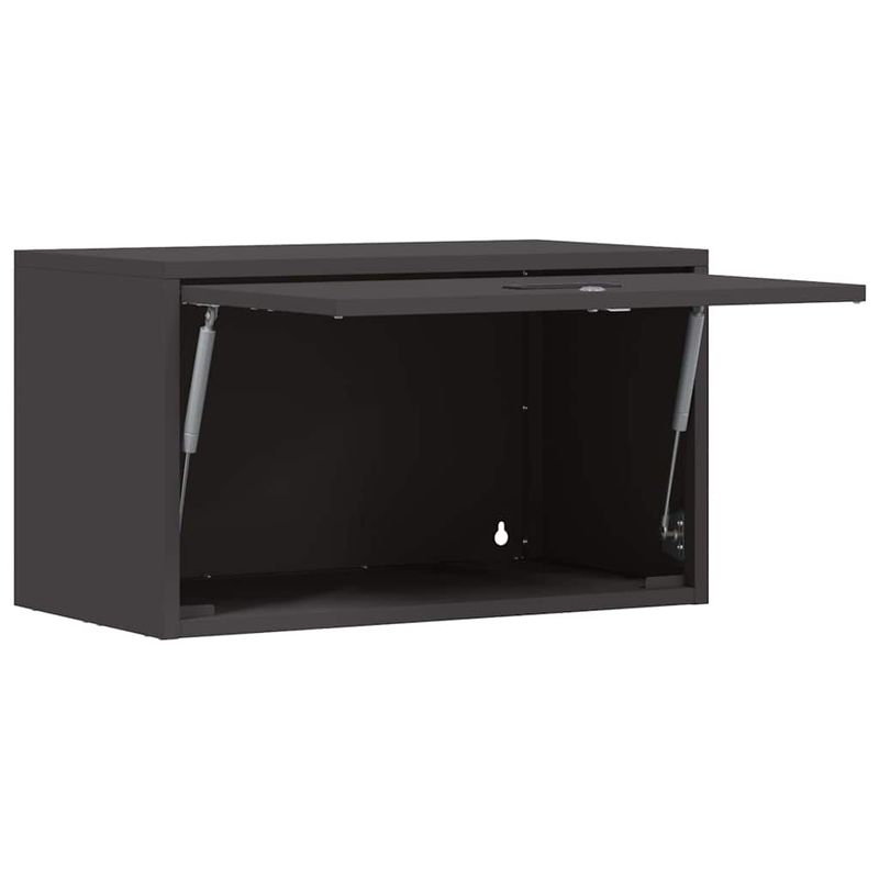 Casa si Gradina - Mobilier - Dulapuri si sifoniere - Dulapuri - Dulap de perete pentru garaj Negru 60 x 33 x 35 cm - Infinity.ro