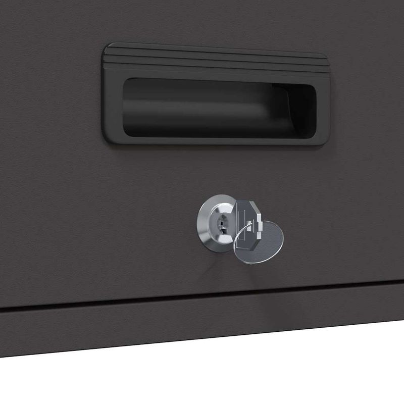 Casa si Gradina - Mobilier - Dulapuri si sifoniere - Dulapuri - Dulap de perete pentru garaj Negru 60 x 33 x 35 cm - Infinity.ro