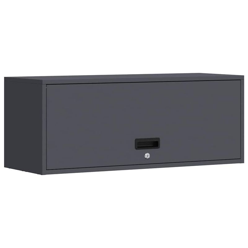 Casa si Gradina - Mobilier - Dulapuri si sifoniere - Dulapuri - Dulap de perete pentru garaj Antracit 90 x 33 x 35 cm - Infinity.ro