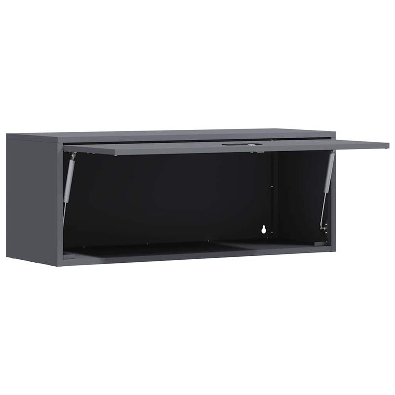 Casa si Gradina - Mobilier - Dulapuri si sifoniere - Dulapuri - Dulap de perete pentru garaj Antracit 90 x 33 x 35 cm - Infinity.ro
