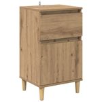 Casa si Gradina - Mobilier - Comode si corpuri - Noptiere - Dulap de noapte Stejar Artizanal 40 x 35 x 70 cm Lemn compozit - Infinity.ro