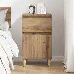 Casa si Gradina - Mobilier - Comode si corpuri - Noptiere - Dulap de noapte Stejar Artizanal 40 x 35 x 70 cm Lemn compozit - Infinity.ro