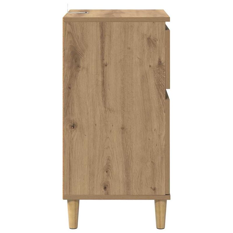 Casa si Gradina - Mobilier - Comode si corpuri - Noptiere - Dulap de noapte Stejar Artizanal 40 x 35 x 70 cm Lemn compozit - Infinity.ro
