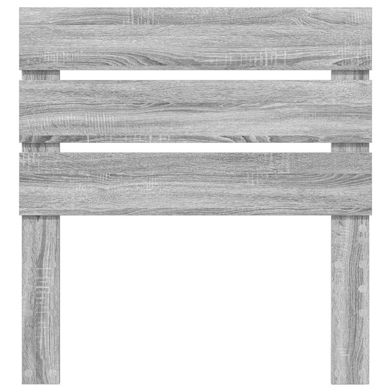 Casa si Gradina - Mobilier - Paturi si accesorii - Accesorii paturi - Tablie de pat cu aripioare gri deschis 83x16x78/88 cm textil - Infinity.ro