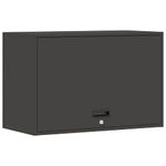 Casa si Gradina - Mobilier - Dulapuri si sifoniere - Dulapuri - Dulap de perete pentru garaj Negru 80 x 40 x 53 cm - Infinity.ro