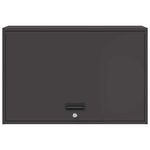 Casa si Gradina - Mobilier - Dulapuri si sifoniere - Dulapuri - Dulap de perete pentru garaj Negru 80 x 40 x 53 cm - Infinity.ro