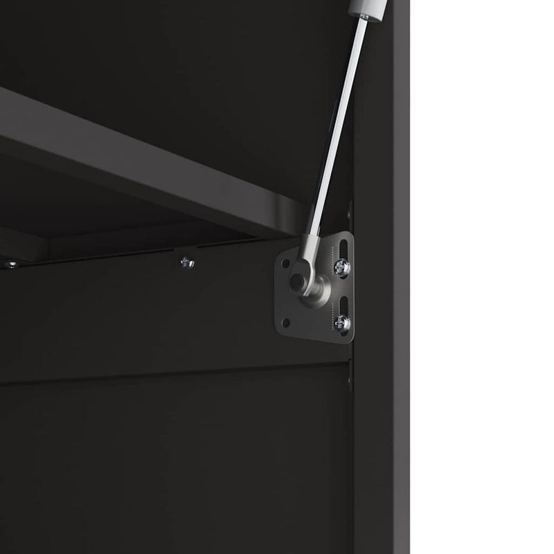 Casa si Gradina - Mobilier - Dulapuri si sifoniere - Dulapuri - Dulap de perete pentru garaj Negru 80 x 40 x 53 cm - Infinity.ro