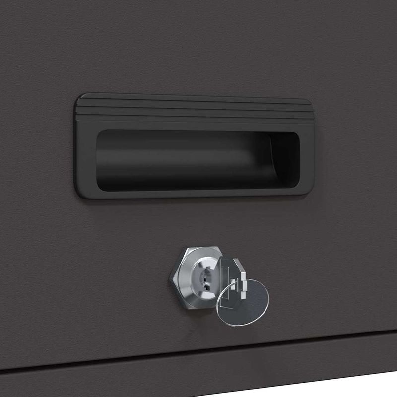Casa si Gradina - Mobilier - Dulapuri si sifoniere - Dulapuri - Dulap de perete pentru garaj Negru 80 x 40 x 53 cm - Infinity.ro