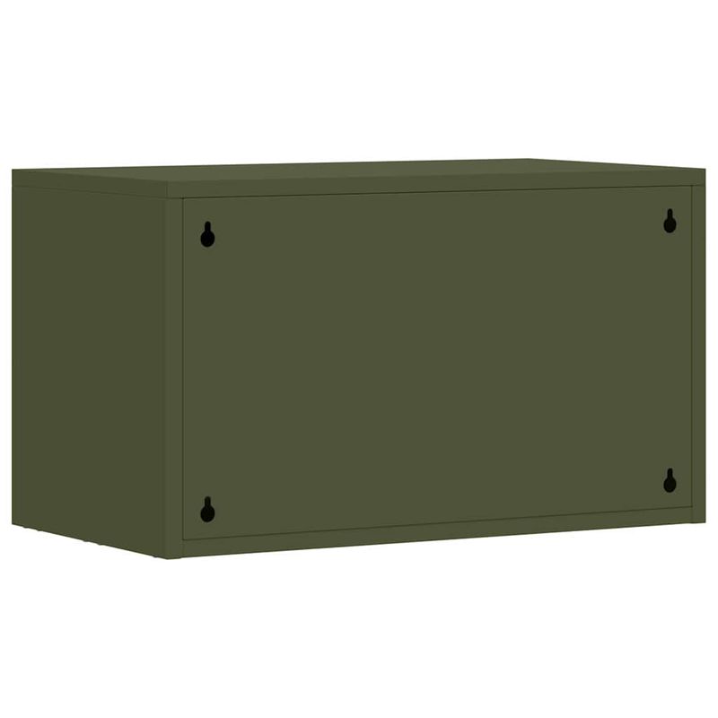Casa si Gradina - Mobilier - Dulapuri si sifoniere - Dulapuri - Dulap de perete pentru garaj Olivengrønn 60 x 33 x 35 cm - Infinity.ro