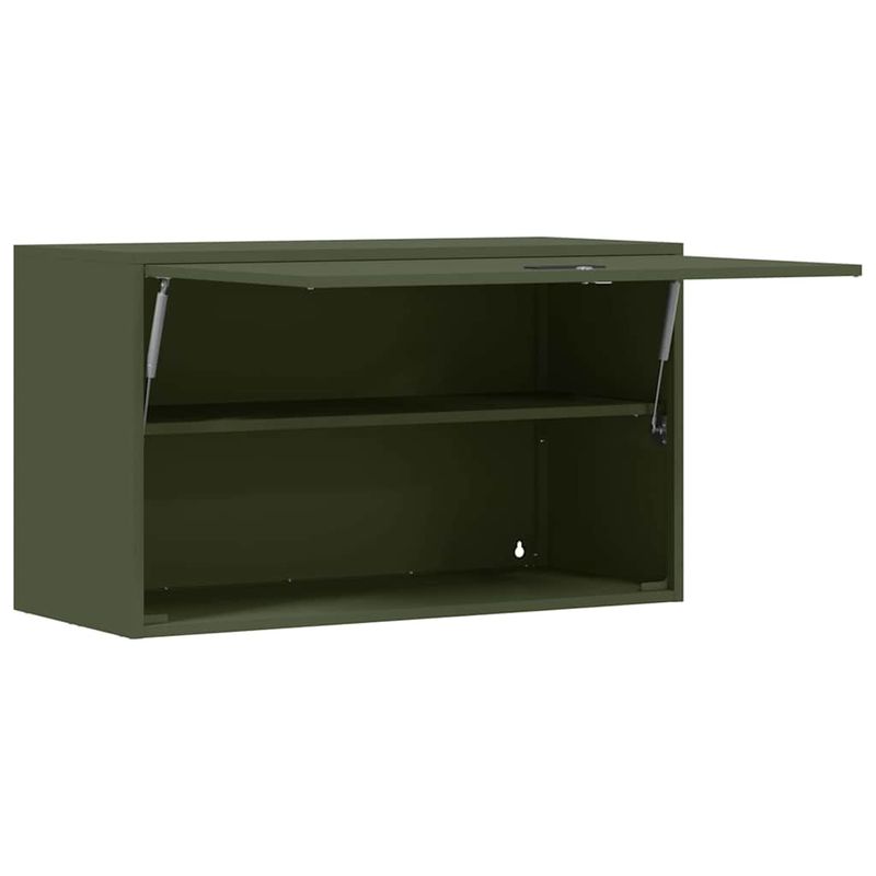 Casa si Gradina - Mobilier - Dulapuri si sifoniere - Dulapuri - Dulap de perete pentru garaj Olivengrønn 90 x 40 x 53 cm - Infinity.ro