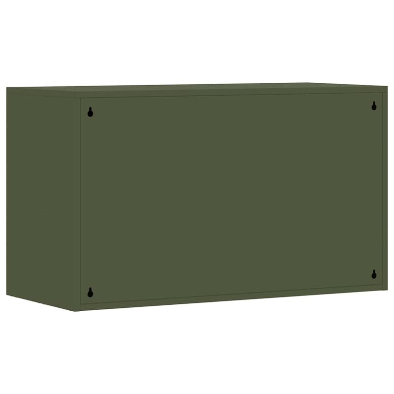 Casa si Gradina - Mobilier - Dulapuri si sifoniere - Dulapuri - Dulap de perete pentru garaj Olivengrønn 90 x 40 x 53 cm - Infinity.ro