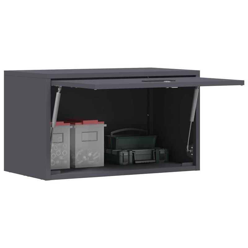 Casa si Gradina - Mobilier - Dulapuri si sifoniere - Dulapuri - Dulap de perete pentru garaj Antracit 60 x 33 x 35 cm - Infinity.ro