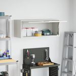 Casa si Gradina - Mobilier - Dulapuri si sifoniere - Dulapuri - Dulap de perete pentru garaj Alb 90 x 33 x 35 cm - Infinity.ro