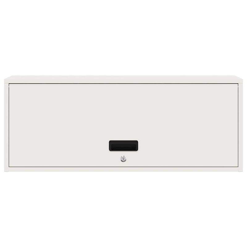 Casa si Gradina - Mobilier - Dulapuri si sifoniere - Dulapuri - Dulap de perete pentru garaj Alb 90 x 33 x 35 cm - Infinity.ro