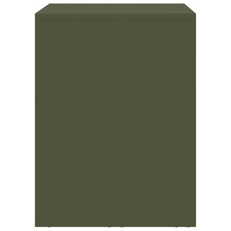 Casa si Gradina - Mobilier - Dulapuri si sifoniere - Dulapuri - Dulap de perete pentru garaj Olivengrønn 80 x 40 x 53 cm - Infinity.ro