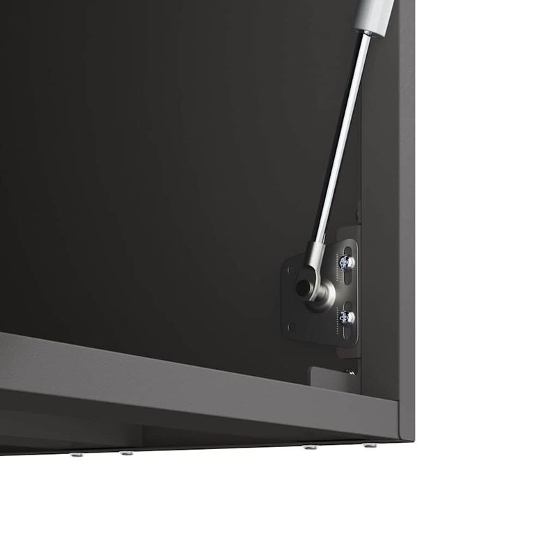 Casa si Gradina - Mobilier - Dulapuri si sifoniere - Dulapuri - Dulap de perete pentru garaj Negru 80 x 33 x 35 cm - Infinity.ro