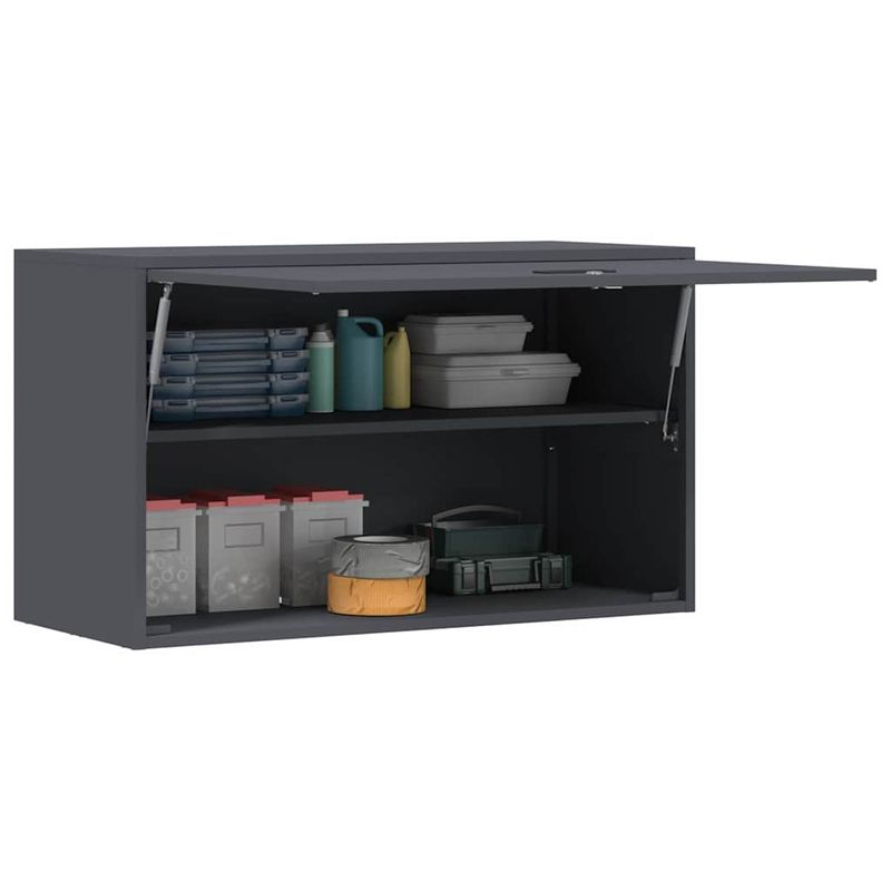 Casa si Gradina - Mobilier - Dulapuri si sifoniere - Dulapuri - Dulap de perete pentru garaj Antracit 90 x 40 x 53 cm - Infinity.ro