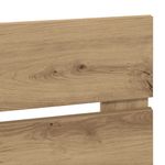 Casa si Gradina - Mobilier - Paturi si accesorii - Accesorii paturi - Tablie de pat cu aripioare, albastru, 103x23x78/88 cm textil - Infinity.ro