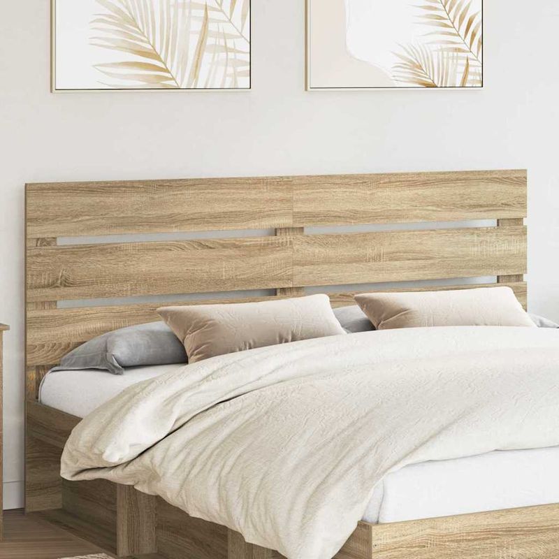 Casa si Gradina - Mobilier - Paturi si accesorii - Accesorii paturi - Tablie de pat cu LED, alb, 90x5x118/128 cm, piele ecologica - Infinity.ro