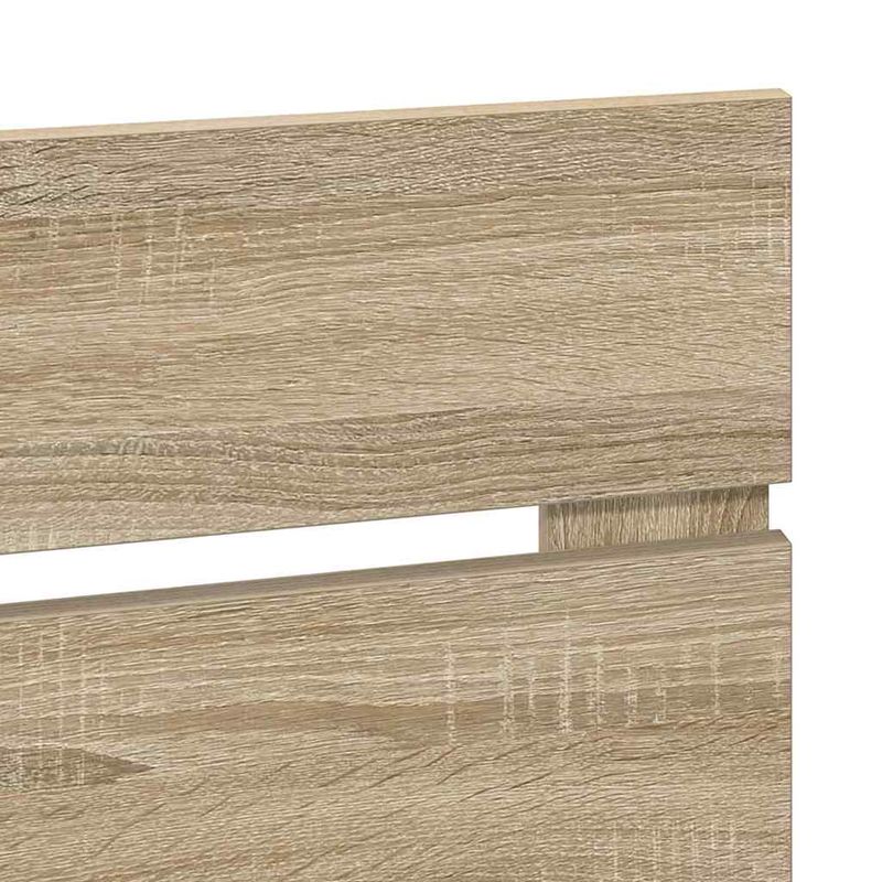 Casa si Gradina - Mobilier - Paturi si accesorii - Accesorii paturi - Tablie de pat cu LED, alb, 90x5x118/128 cm, piele ecologica - Infinity.ro
