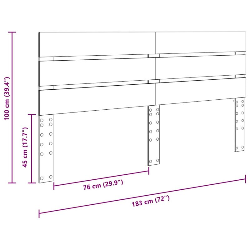 Casa si Gradina - Mobilier - Paturi si accesorii - Accesorii paturi - Tablie de pat cu LED, alb, 90x5x118/128 cm, piele ecologica - Infinity.ro