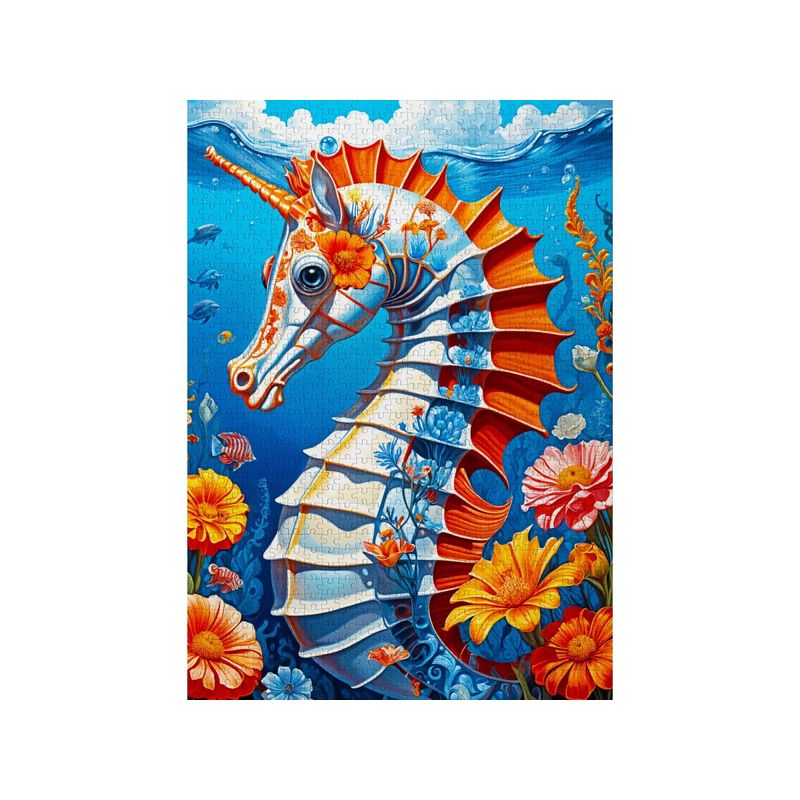 Jucarii, Copii si Bebe - Jucarii si jocuri - Jocuri si puzzle - Puzzle - Puzzle 1000 piese Enjoy – Sea Horse - Infinity.ro