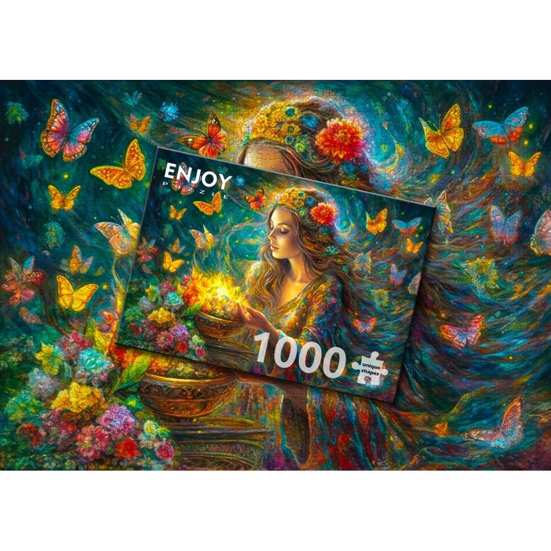Jucarii, Copii si Bebe - Jucarii si jocuri - Jocuri si puzzle - Puzzle - Puzzle 1000 piese Enjoy – Reborn - Infinity.ro