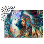 Jucarii, Copii si Bebe - Jucarii si jocuri - Jocuri si puzzle - Puzzle - Puzzle 1000 piese Enjoy – Native Princess - Infinity.ro
