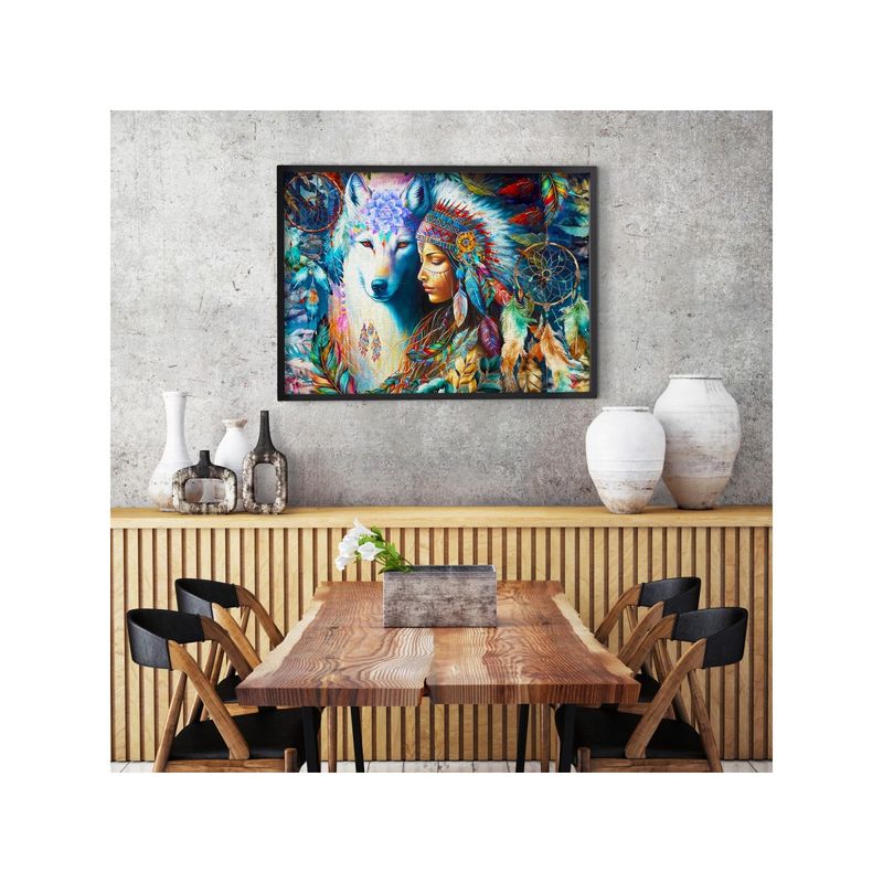 Jucarii, Copii si Bebe - Jucarii si jocuri - Jocuri si puzzle - Puzzle - Puzzle 1000 piese Enjoy – Native Princess - Infinity.ro