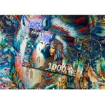 Jucarii, Copii si Bebe - Jucarii si jocuri - Jocuri si puzzle - Puzzle - Puzzle 1000 piese Enjoy – Native Princess - Infinity.ro