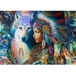 Jucarii, Copii si Bebe - Jucarii si jocuri - Jocuri si puzzle - Puzzle - Puzzle 1000 piese Enjoy – Native Princess - Infinity.ro