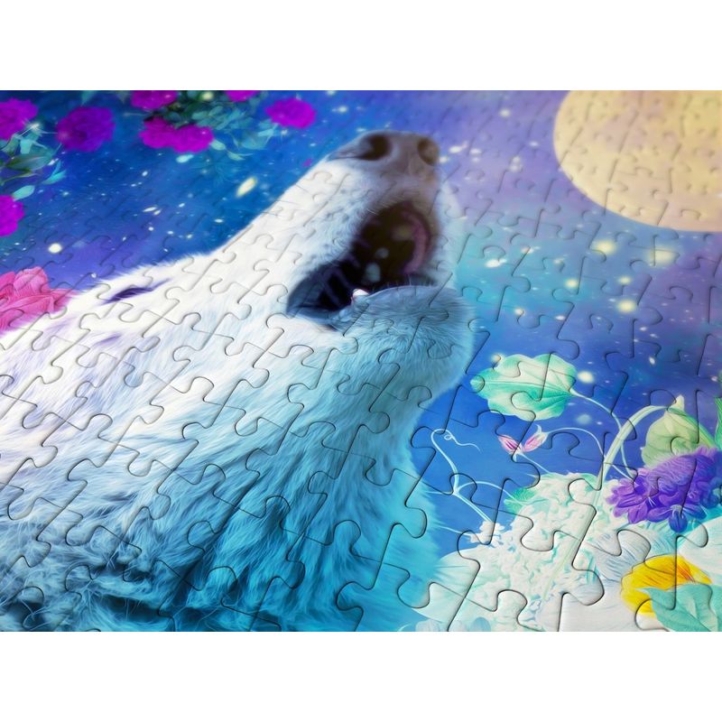 Jucarii, Copii si Bebe - Jucarii si jocuri - Jocuri si puzzle - Puzzle - Puzzle 1000 piese Enjoy – Wolf Moon - Infinity.ro