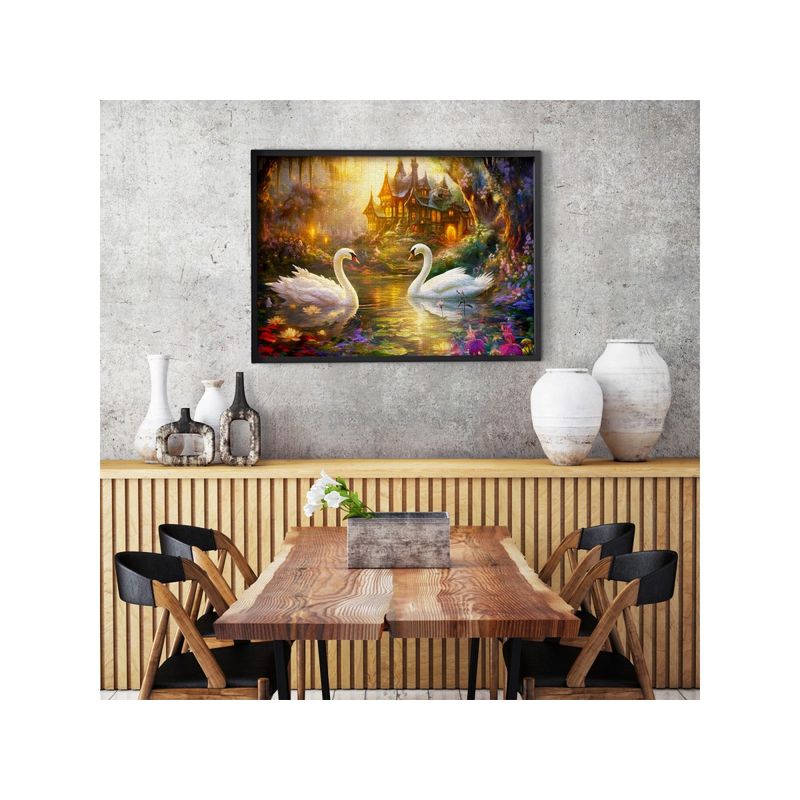 Jucarii, Copii si Bebe - Jucarii si jocuri - Jocuri si puzzle - Puzzle - Puzzle 1000 piese Enjoy – Swan Song - Infinity.ro