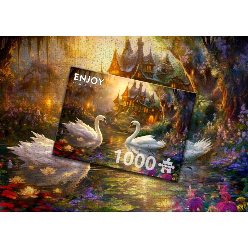 Jucarii, Copii si Bebe - Jucarii si jocuri - Jocuri si puzzle - Puzzle - Puzzle 1000 piese Enjoy – Swan Song - Infinity.ro