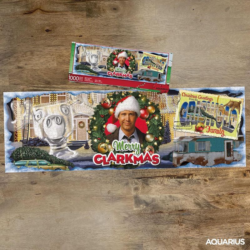 Jucarii, Copii si Bebe - Jucarii si jocuri - Jocuri si puzzle - Puzzle - Christmas Vacation Slim Puzzle 1000 piese - Infinity.ro