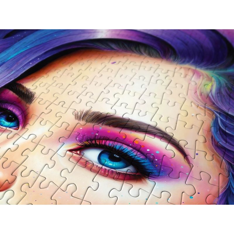 Jucarii, Copii si Bebe - Jucarii si jocuri - Jocuri si puzzle - Puzzle - Puzzle 1000 piese Enjoy – Rainbow Flower Portrait - Infinity.ro