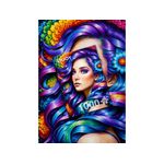 Jucarii, Copii si Bebe - Jucarii si jocuri - Jocuri si puzzle - Puzzle - Puzzle 1000 piese Enjoy – Rainbow Flower Portrait - Infinity.ro