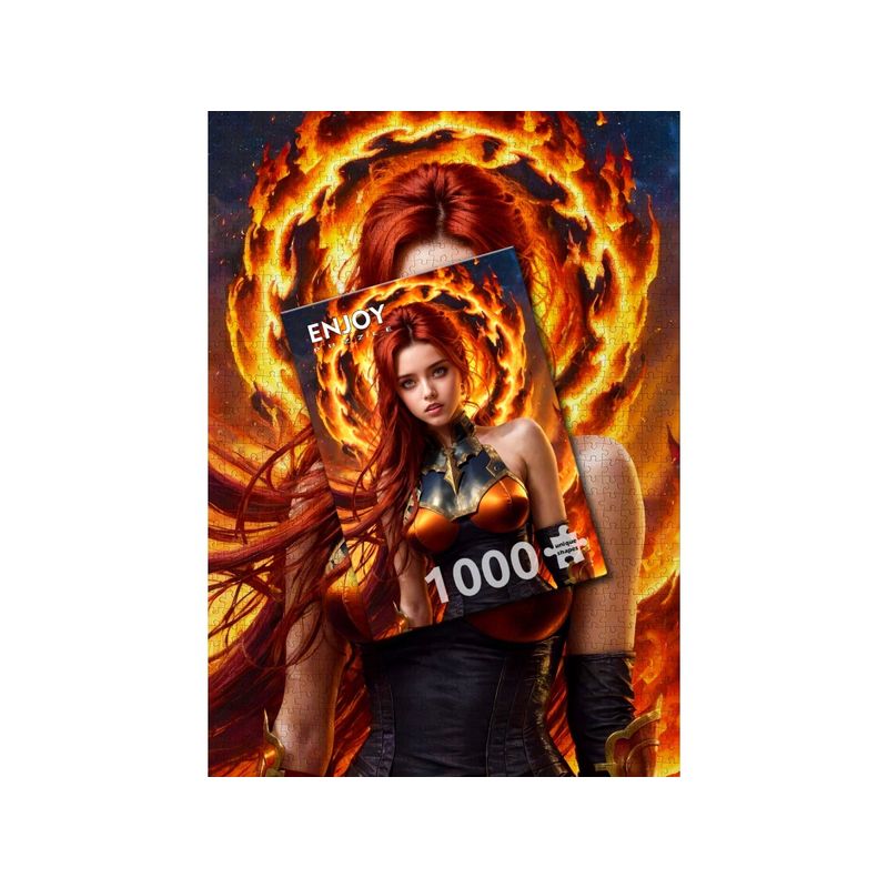 Jucarii, Copii si Bebe - Jucarii si jocuri - Jocuri si puzzle - Puzzle - Puzzle 1000 piese Enjoy – Fire Element - Infinity.ro