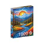 Jucarii, Copii si Bebe - Jucarii si jocuri - Jocuri si puzzle - Puzzle - Puzzle 1000 piese Enjoy – Sunrise Landscape - Infinity.ro