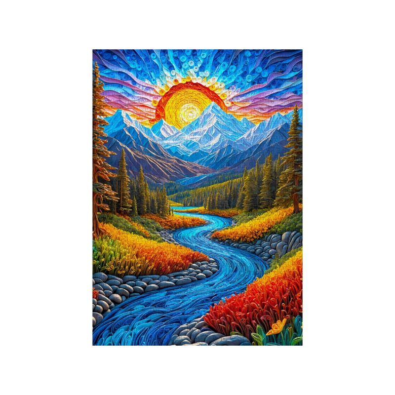 Jucarii, Copii si Bebe - Jucarii si jocuri - Jocuri si puzzle - Puzzle - Puzzle 1000 piese Enjoy – Sunrise Landscape - Infinity.ro