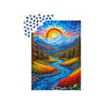 Jucarii, Copii si Bebe - Jucarii si jocuri - Jocuri si puzzle - Puzzle - Puzzle 1000 piese Enjoy – Sunrise Landscape - Infinity.ro