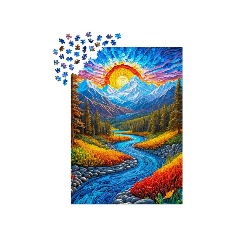 Jucarii, Copii si Bebe - Jucarii si jocuri - Jocuri si puzzle - Puzzle - Puzzle 1000 piese Enjoy – Sunrise Landscape - Infinity.ro