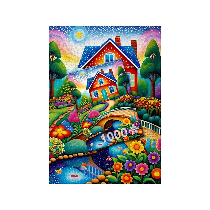 Jucarii, Copii si Bebe - Jucarii si jocuri - Jocuri si puzzle - Puzzle - Puzzle 1000 piese Enjoy – House of Colors - Infinity.ro