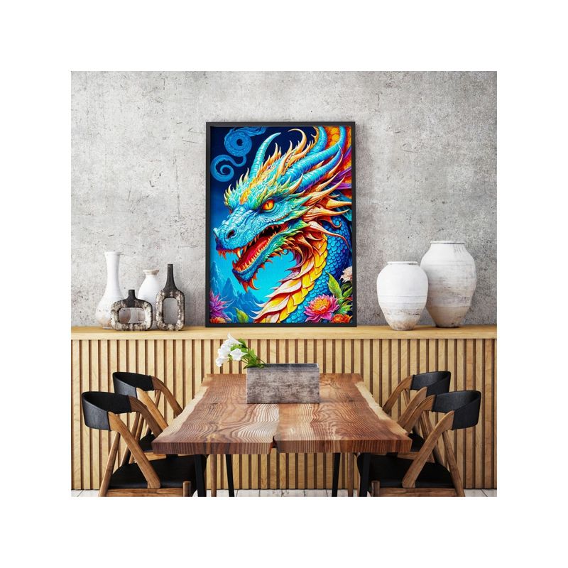 Jucarii, Copii si Bebe - Jucarii si jocuri - Jocuri si puzzle - Puzzle - Puzzle 1000 piese Enjoy – Blue Dragon - Infinity.ro