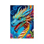 Jucarii, Copii si Bebe - Jucarii si jocuri - Jocuri si puzzle - Puzzle - Puzzle 1000 piese Enjoy – Blue Dragon - Infinity.ro