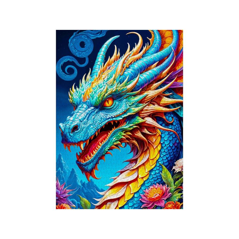 Jucarii, Copii si Bebe - Jucarii si jocuri - Jocuri si puzzle - Puzzle - Puzzle 1000 piese Enjoy – Blue Dragon - Infinity.ro