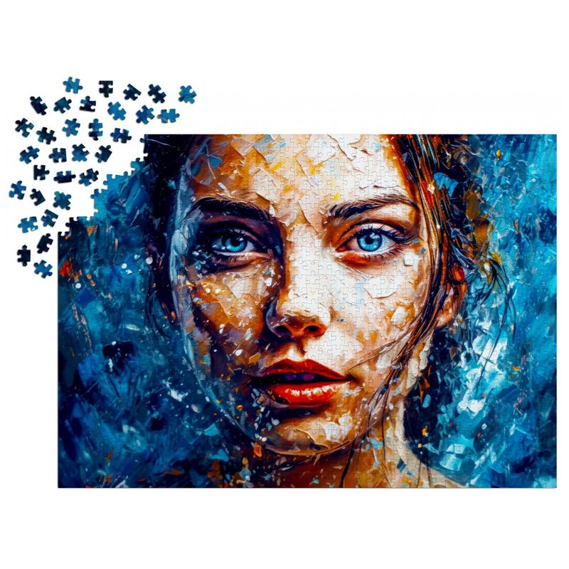 Jucarii, Copii si Bebe - Jucarii si jocuri - Jocuri si puzzle - Puzzle - Puzzle 1000 piese Enjoy – Icy Gaze - Infinity.ro