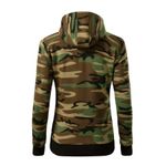 Fashion, accesorii si bijuterii - Femei - Imbracaminte femei - Hanorace femei - Hanorac pentru dama, Camo Zipper C20, Malfini 2XL Camuflaj Maro - Infinity.ro