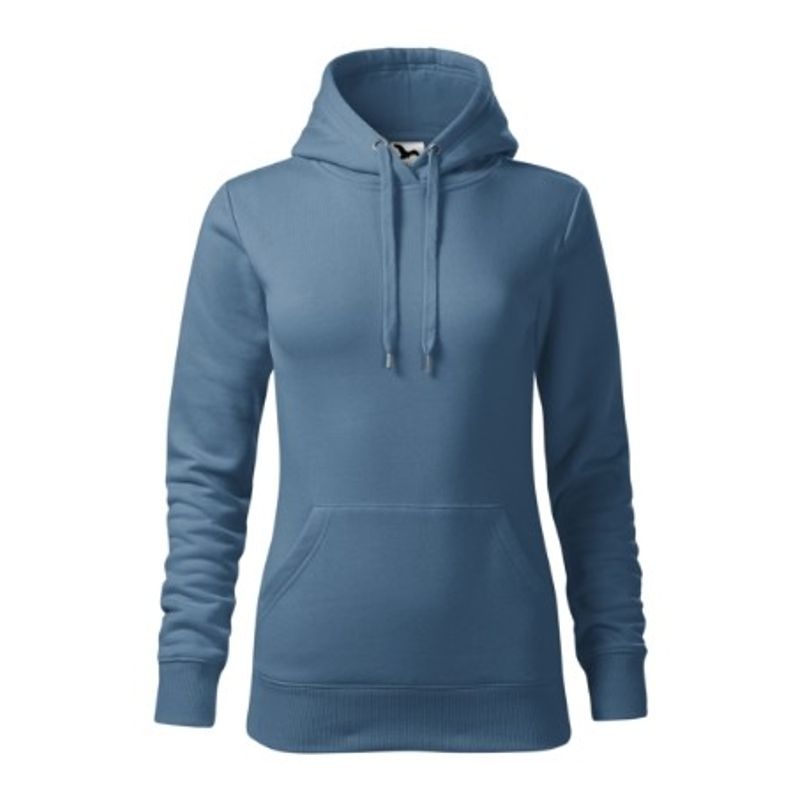 Fashion, accesorii si bijuterii - Femei - Imbracaminte femei - Hanorace femei - Hanorac pentru dama, Cape 414, Malfini Denim 2XL - Infinity.ro