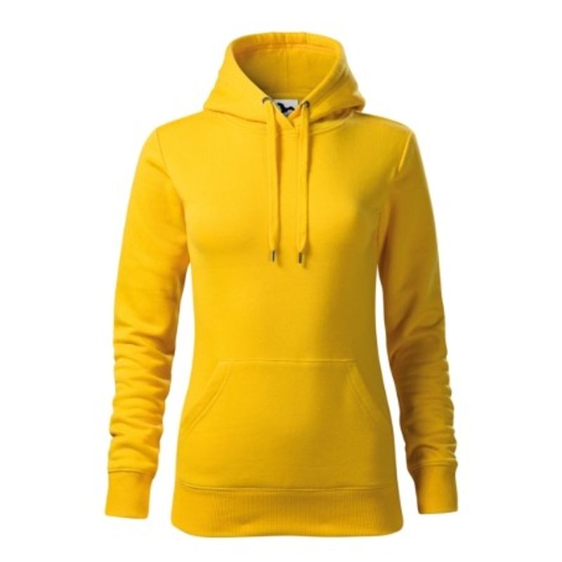 Fashion, accesorii si bijuterii - Femei - Imbracaminte femei - Hanorace femei - Hanorac pentru dama, Cape 414, Malfini L Galben - Infinity.ro